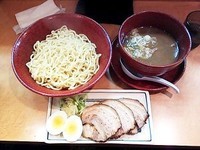 「チャーシューつけ麺（中盛り）」@○寅 麺屋 山本流の写真