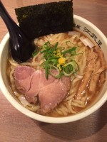 「醤油ら～麺 750円　大盛り」@麺屋 江武里の写真