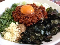 「台湾まぜそば（追い飯付き）750円」@二代目 むじゃきの写真