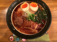 「焦がし味噌らー麺 味玉入り」@麺屋 楼蘭 梅田店の写真