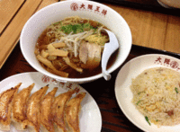 「中華そば（490円）」@大阪王将 新宿ワシントンホテル店の写真