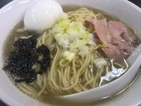 「煮干狂會　煮干ソバ　白　＋味玉」@第13回 人気話題の味紀行 全国味の逸品会の写真