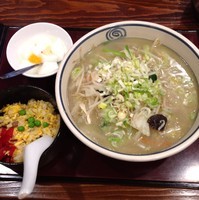 「湯麺（￥840）＋セット（￥150）」@かっぱ園菜館の写真