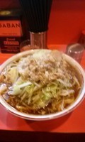 「小ラーメン  野菜ニンニクあぶら」@ラーメン二郎 仙川店の写真