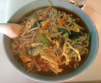 「野菜玉子とじそば（￥730）」@千成飯店の写真