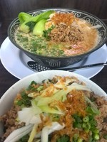 「汁　担々（Ａ麺）改良版　870円（5月2日迄の限定）他」@丸直の写真