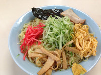 「冷やし中華大盛」@藤やの写真