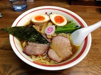 「中華そば＋煮玉子」@青竹平打ち中華そば 麺壱吉兆の写真