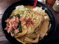 「とりとんかつおらーめん250g」@麺屋きころく 成増店の写真