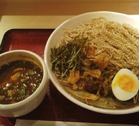 「鶏つけそば　650円」@かくや 両国店の写真