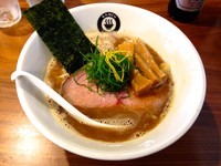 「らーめん＋ビール小瓶（スーパードライ）」@RAMEN GOTTSUの写真