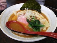 「鶏白湯辛味噌らーめん750円＋白飯100円」@麺屋 味翔の写真