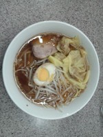 「ワンタン麺」@中華麺店 喜楽の写真