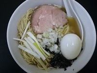 「【煮干狂會】煮干ソバ 白＋味玉＝￥849」@第13回 人気話題の味紀行 全国味の逸品会の写真