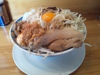 「まぜそば(麺400g、ニンニク多め、マヨネーズ少なめ)」@ラーメン ガジローの写真