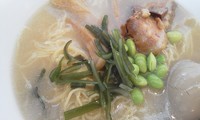 「煮卵塩ラーメン　大盛　　\780＋50」@麺屋 春が来たの写真