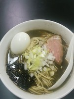 「煮干狂會　烏賊美そば＋出汁打ち込み式味玉　899円」@第13回 人気話題の味紀行 全国味の逸品会の写真