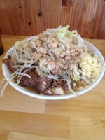 「小らーめん(ニンニク、アブラ、ショウガ少し)」@らーめん つの旨の写真