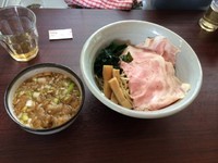 「つけ麺中盛り＋チャーシュー」@中華そば 笹井の写真