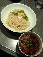 「【限定】清湯つけ麺醤油味」@ソラノイロ ARTISAN NOODLESの写真