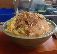 「大ラーメン（800円）」@ラーメン二郎 新橋店の写真