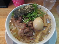 「軟骨玉子えびそば」@麺屋 白神の写真