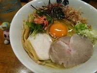 「濃厚海鮮だしのあえそば」@中華そば田家 ふくふくの写真