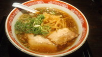 「ラーメン太麺固め650円」@尾道ラーメン 麺一筋 桜木町店の写真