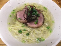「【限定】イソギンチャク塩ラーメン（900円）」@麺屋 玲の写真