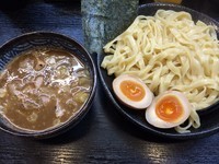 「濃厚味玉つけ麺＠８５０円」@濃厚中華そば 麺 松蔵の写真