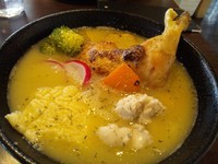 「麒麟児×気むずかし家　コラボ企画　ヤバ鶏K&K　1080円」@麺道 麒麟児の写真