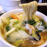 「海鮮湯麺(海鮮あんかけつゆそば) 1,290円」@広東名菜 富徳の写真