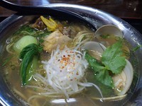 「気むずかし家×麒麟児コラボ限定　鶏と蛤の潮騒の詩１０８０円」@気むずかし家の写真