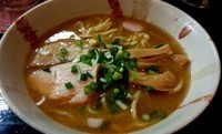 「濃厚豚骨魚介ラーメン塩 780円」@麺屋33の写真