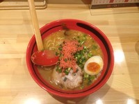 「えびみそ（そのまま、太麺）」@えびそば一幻 新宿店の写真