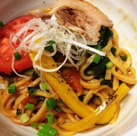 「【限定】インディまぜそば」@ラーメン Indieの写真