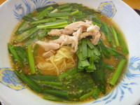 「味噌にらラーメン」@都賀西方パーキングエリア下り スナックコーナーの写真