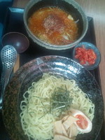 「みそつけめん　1.5玉」@こだわりラーメン旨家の写真