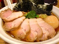 「特製平子煮干そば」@新橋 纏の写真