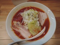 「完熟とまとらーめん」@らーめん カッパハウスの写真