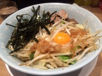 「汁無し野郎」@野郎ラーメン 町田店の写真