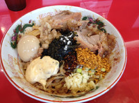 「【1周年記念・1日限定】油そば極みver¥880」@ジャンプの写真