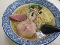 「麺や而今　塩鶏湯そば（７３４円）」@第13回 人気話題の味紀行 全国味の逸品会の写真