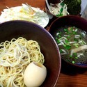 塩つけ麺並＋味玉＋葱（950円）