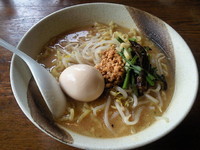 「信州味噌らーめん大盛り770円」@味噌屋 門左衛門の写真