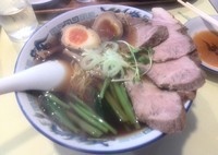 「チャーシュー麺+味玉 840+100円」@手作り餃子ラーメン まる長の写真
