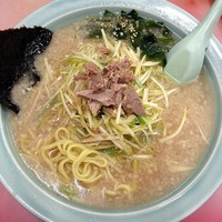 「ネギラーメン（中盛）　￥８００」@ラーメン かいざんの写真