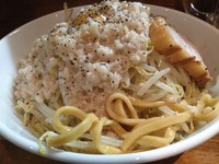 「まぜそば 醤油 700円」@麺処 MAZERUの写真