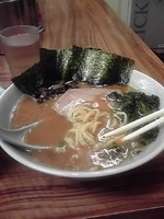 「ラーメン　600円」@横浜ラーメン 武蔵家 板橋店の写真