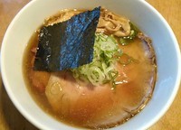 「鰮煮干(醤油）730円+チャーシュー１枚」@喜元門 水戸笠原店の写真